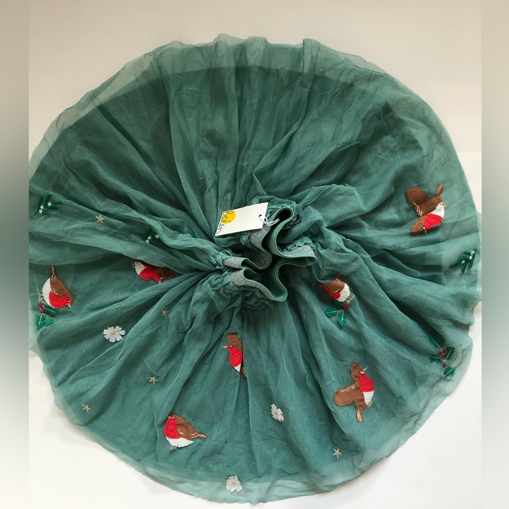 NWT Mini Boden Tulle Appliqué Skirt - Picture 4 of 7